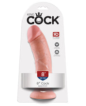Load image into Gallery viewer, King Cock Realistic Suction Cup 8&quot; Dong - Flesh

