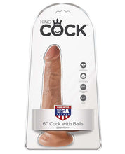 Carica l&#39;immagine nel visualizzatore Galleria, &quot;King Cock 6&quot;&quot; Cock W/balls&quot;
