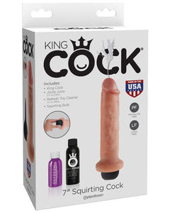 "King Cock 7"" Squirting Cock"