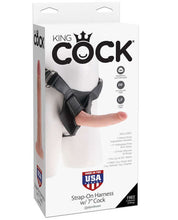 Load image into Gallery viewer, &quot;King Cock Strap-on Harness W/7&quot;&quot; Cock&quot;
