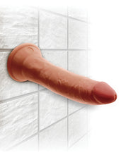 Load image into Gallery viewer, King Cock Plus 7&quot; Triple Density Cock - Tan
