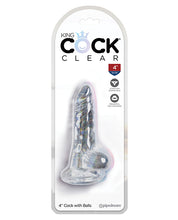Load image into Gallery viewer, King Cock Clear Cock W/balls
