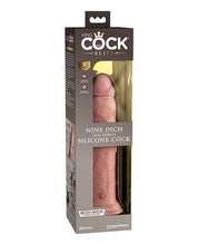 Load image into Gallery viewer, King Cock Elite 9&quot; Dual Density Silicone Cock - Light
