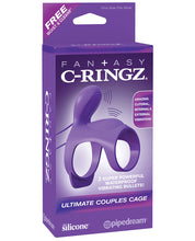 Load image into Gallery viewer, Fantasy C Ringz Ultimate Couples Cage - Purple
