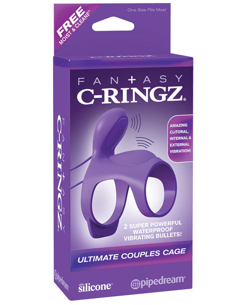 Cage pour couples ultime Fantasy C Ringz - Violet