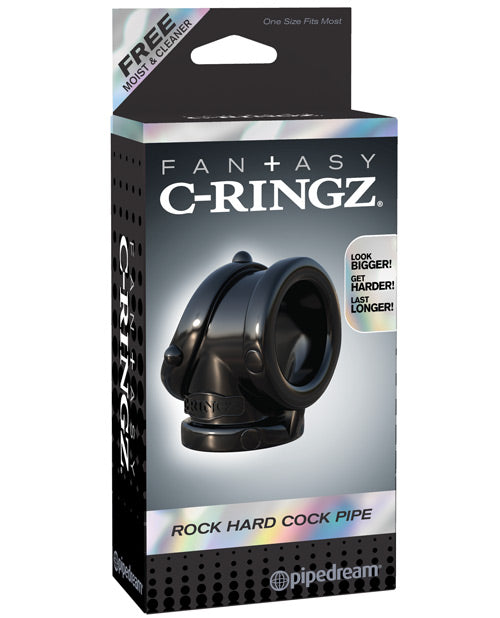 Fantasy C-ringz Rock Hard Cock Pibe - Sort