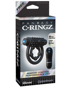 Fantasy C-ringz Remote Control Performance Pro - Svart