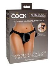 Load image into Gallery viewer, King Cock Elite Beginner&#39;s Body Dock Strap On Harness - Black
