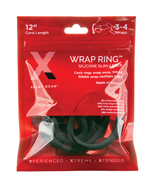 Xplay Gear Anillo envolvente delgado de silicona de 12