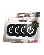 Load image into Gallery viewer, Peekaboos Glow In The Dark Power Button - Pack Of 2
