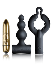Load image into Gallery viewer, Rocks Off Dark Desires Be Mine Kit - Black-champagne Gold
