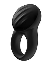 Lataa kuva gallerian katseluohjelmaan, Satisfyer Signet Ring W/bluetooth App - Blue
