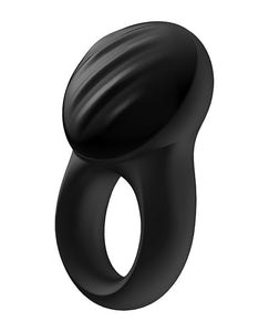 Pierścień sygnetowy Satisfyer z aplikacją Bluetooth - niebieski