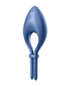 Anneau pénien vibrant réglable Bullseye Satisfyer - Aqua