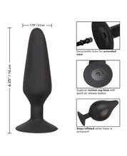 Load image into Gallery viewer, Silicone Inflatable Plug - X Large Black
