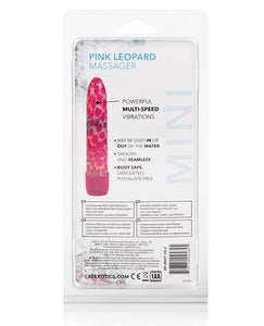 Houston's Pink Leopard Vibe 4.25" Dildo