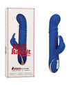 Jack Rabbit Signature Heated Silicone Thrusting G Rabbit - Blue