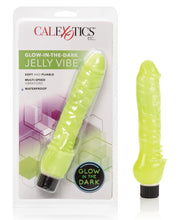 Load image into Gallery viewer, Glow-in-the-dark 7&quot; Jelly Penis Vibe
