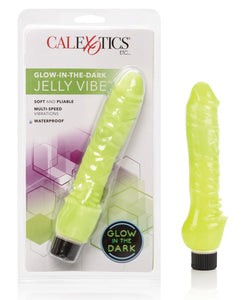 Glow-in-the-dark 7" Jelly Penis Vibe