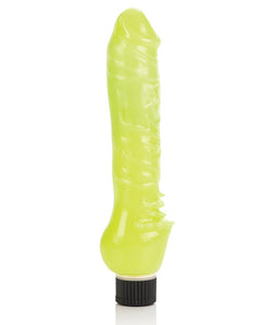 Glow-in-the-dark 7" Jelly Penis Vibe