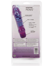 Load image into Gallery viewer, Crystalessence 6.5&quot; Gyrating Penis - Purple
