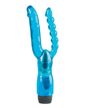 Load image into Gallery viewer, Crystalessence 5&quot; Dual Penetrator - Blue
