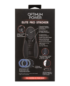 Optimum Power Elite Pro Stroker - Black