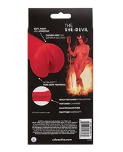 Load image into Gallery viewer, Cheap Thrills The She-devil Pussy Masturbator - Red
