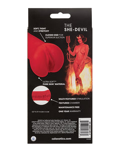 Cheap Thrills The She-devil Pussy Masturbator - Red