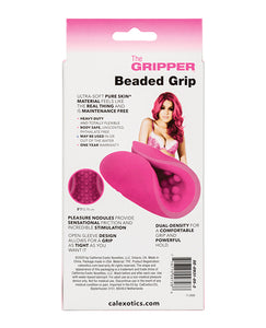 The Gripper Beaded Grip - Pink