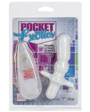 Load image into Gallery viewer, Pocket Exotics Anal T Vibe - Ivory
