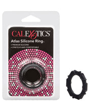 Load image into Gallery viewer, Adonis Atlas Silicone Ring - Black
