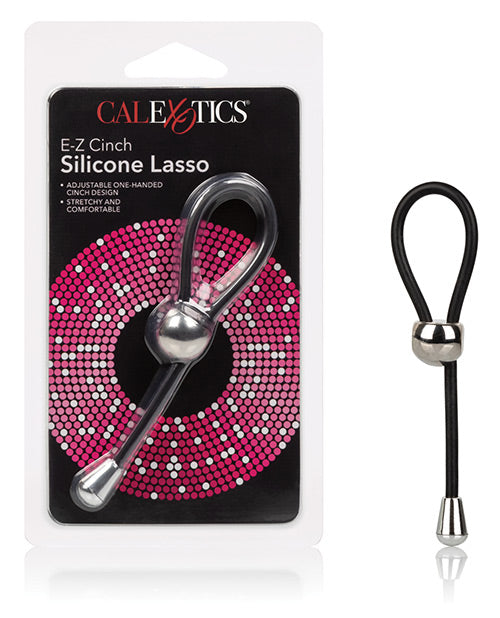 E-z Cinch Silikon Lasso - Schwarz