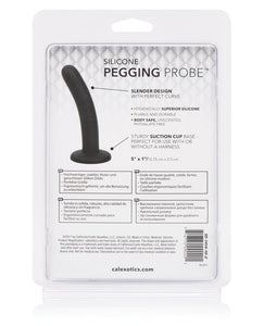 Silicone Pegging Probe - Black