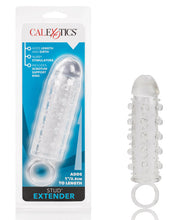 Load image into Gallery viewer, Pleasure Maximizer - Clear Stud Extender With Support Ring
