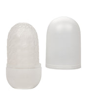 Load image into Gallery viewer, Boundless Reversible Ribbed Stroker - White
