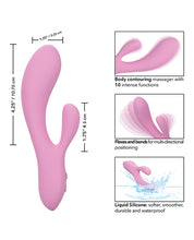 Load image into Gallery viewer, Contour Zoie Flexible Dual Massager - Pink
