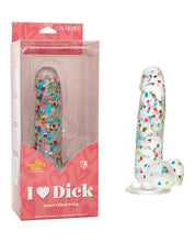 Load image into Gallery viewer, Naughty Bits I Love Dick Heart Filled Dong - Multicolor
