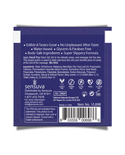 Load image into Gallery viewer, Handipop Hand Job Massage Gel Single Use Packet - 6 Ml Blueberry Muffin
