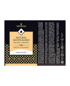 Sensuva Natural Water Based Personal Moisturizer