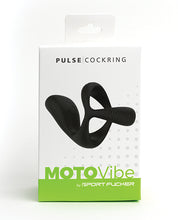 Load image into Gallery viewer, Sport Fucker Motovibe Pulse Cockring - Black
