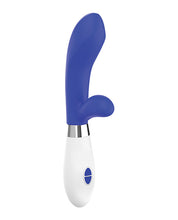 Load image into Gallery viewer, Shots Luminous Achilles Silicone 10 Speed Rabbit Vibrator - Royal Blue

