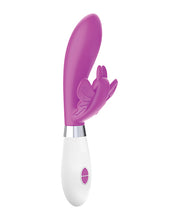 Load image into Gallery viewer, Shots Luminous Alexios Silicone 10 Speed Butterfly Vibrator - Fuchsia
