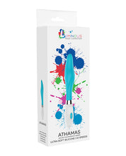 Load image into Gallery viewer, Shots Luminous Athamas Silicone 10 Speed Vibrator - Turquoise
