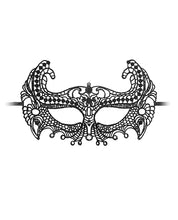 Load image into Gallery viewer, Shots Ouch Black &amp; White Lace Eye Mask
