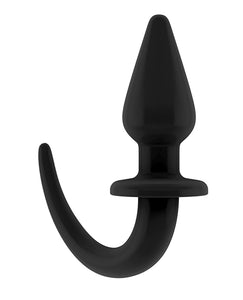 Shots Ouch Puppy Play Tail Butt Plug - Black
