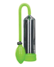 Load image into Gallery viewer, Shots Ouch Classic Penis Pump - Glow In The Dark
