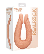 Load image into Gallery viewer, Shots Realrock 14&quot; Double Dong - Flesh
