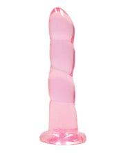 Charger l&#39;image dans la visionneuse de la galerie, Shots Realrock Crystal Clear Non Realistic 7&quot; Dildo - Pink
