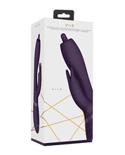 Load image into Gallery viewer, Shots Vive Nilo Pinpoint Rotating G-spot Rabbit - Purple
